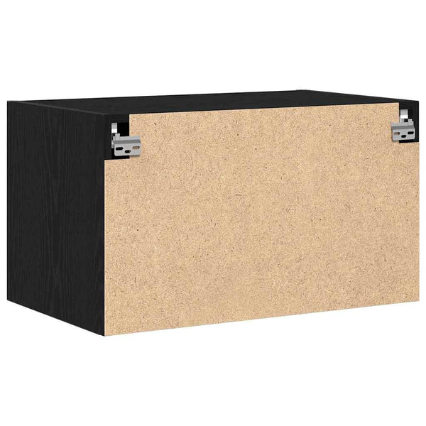 Musta tammi seinäkaappi Tiu 70x42.5x40cm (puinen)