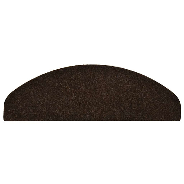 Ruskea itsekiinnittyvät porrasmatot Corbett 65x21x4cm (30 kpl)