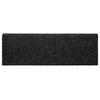 Musta itsekiinnittyvät porrasmatot Tuberon 65x21x4cm (30 kpl)