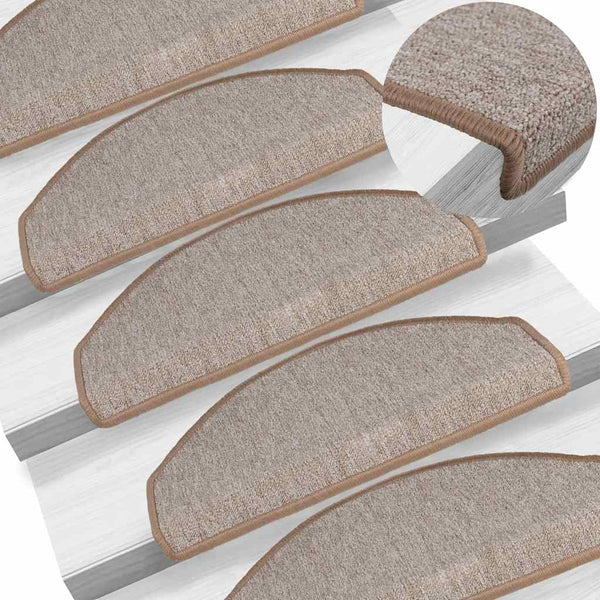 Vaaleanruskea porrasmatot Maurat 65x24x4cm (20 kpl)