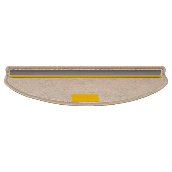 Beige itsekiinnittyvät porrasmatot Melitica 65x21x4cm (30 kpl)