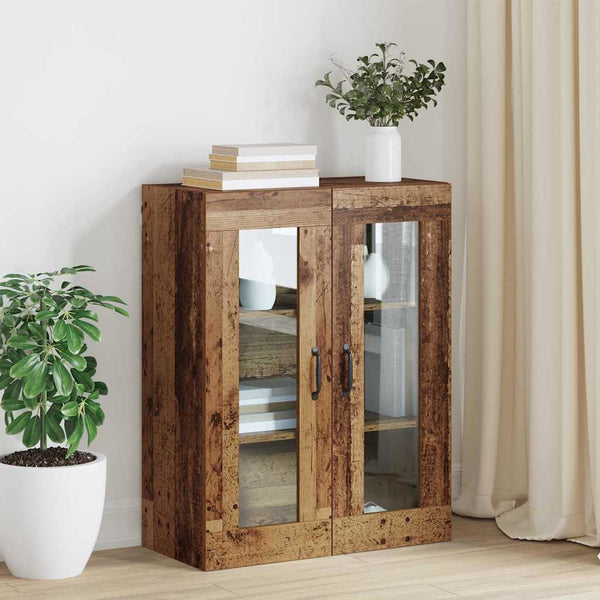 Ruskea rikkaita seinäkaappi Parulea 69.5x34x90cm (puinen)