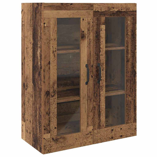 Ruskea rikkaita seinäkaappi Parulea 69.5x34x90cm (puinen)
