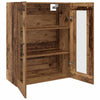 Ruskea rikkaita seinäkaappi Parulea 69.5x34x90cm (puinen)