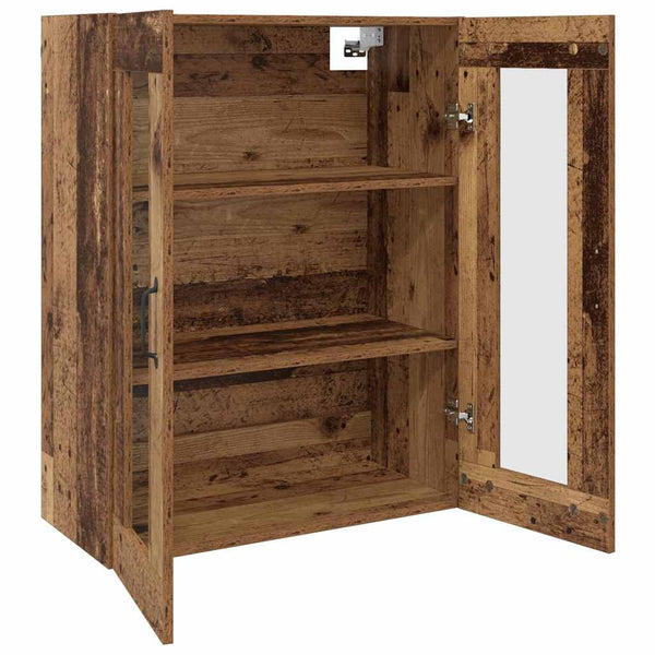 Ruskea rikkaita seinäkaappi Parulea 69.5x34x90cm (puinen)