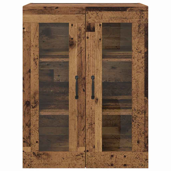 Ruskea rikkaita seinäkaappi Parulea 69.5x34x90cm (puinen)