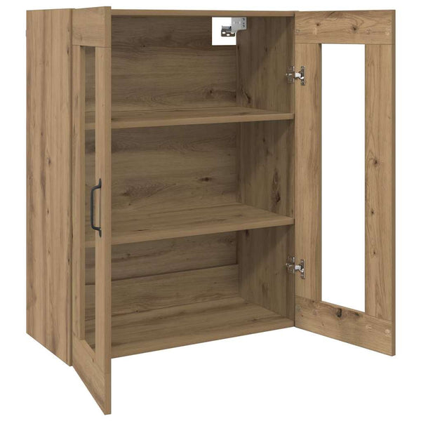 Ruskea rikkaita seinäkaappi Mikaila 69.5x34x90cm (puinen)