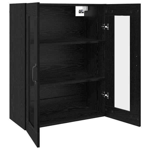 Musta rikkaita seinäkaappi Tawanna 69.5x34x90cm (puinen)