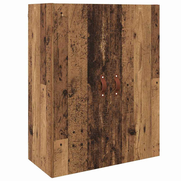 Ruskea seinäkaappi Austina 69.5x34x90cm (puinen)
