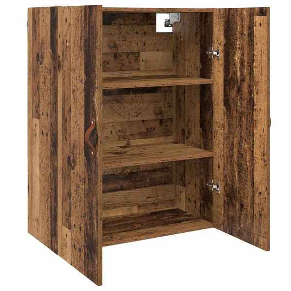 Ruskea seinäkaappi Austina 69.5x34x90cm (puinen)