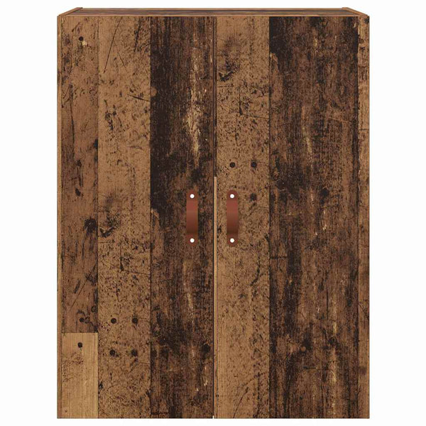 Ruskea seinäkaappi Austina 69.5x34x90cm (puinen)