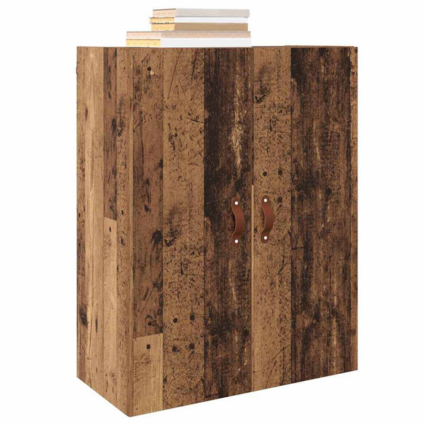 Ruskea seinäkaappi Austina 69.5x34x90cm (puinen)