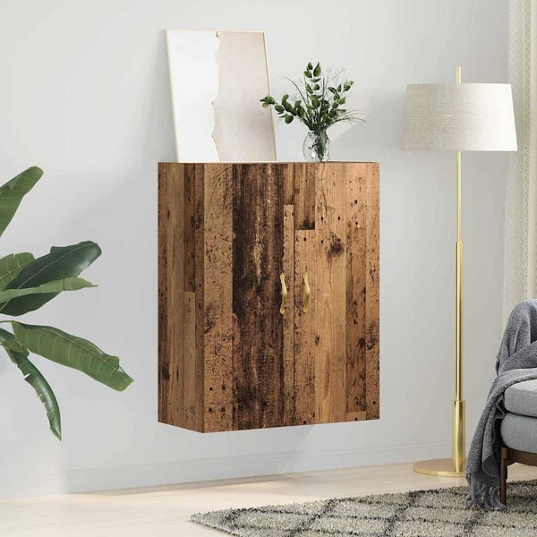 Seinäkaappi Claudela 69.5x34x90cm (vanha puu, puinen)