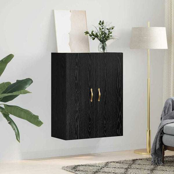 Musta tammi seinäkaappi Fola 69.5x34x90cm (puinen)