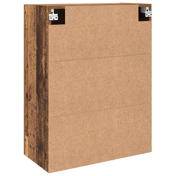 Ruskea seinäkaappi Teodoreanu 69.5x34x90cm (puinen)