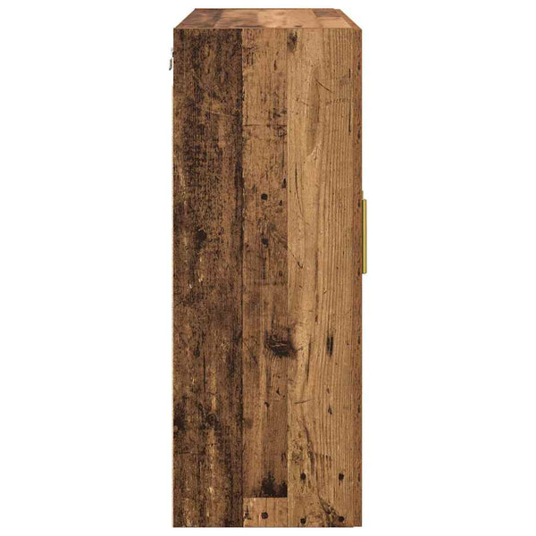 Ruskea seinäkaappi Teodoreanu 69.5x34x90cm (puinen)