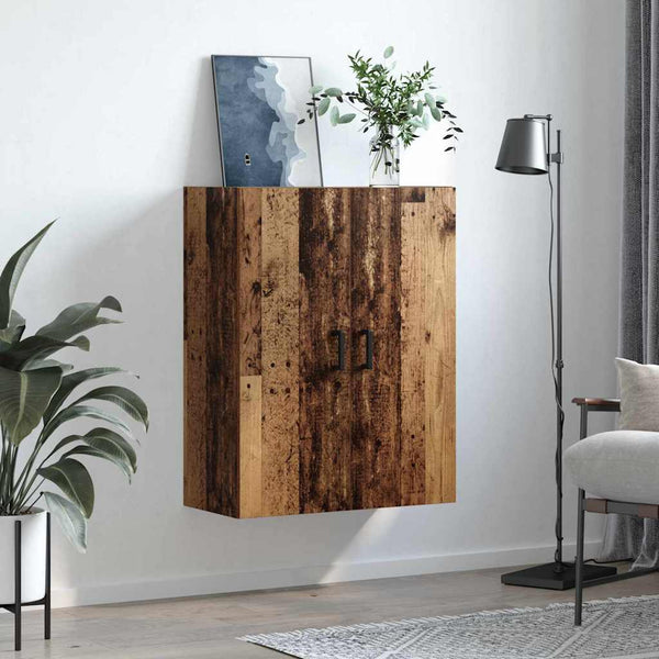 Ruskea seinäkaappi Randus 69.5x34x90cm (puinen)