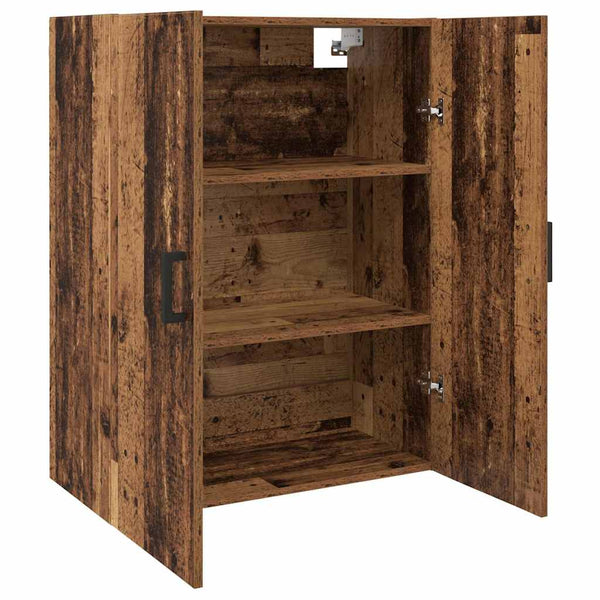 Ruskea seinäkaappi Randus 69.5x34x90cm (puinen)