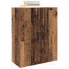 Ruskea seinäkaappi Randus 69.5x34x90cm (puinen)