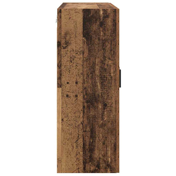 Ruskea seinäkaappi Randus 69.5x34x90cm (puinen)