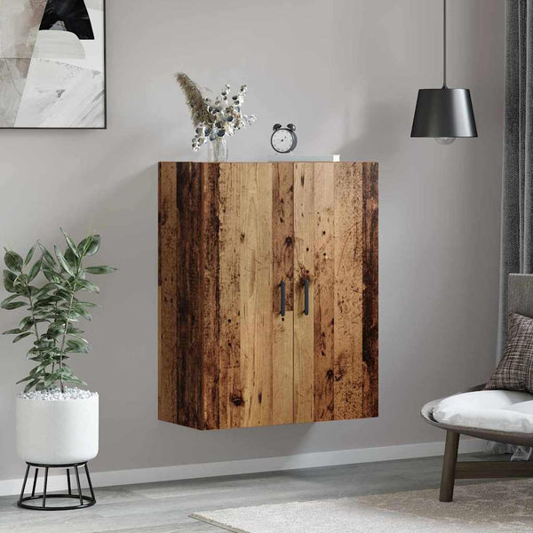 Seinäkaappi Eclemea 69.5x34x90cm (vanha puu, puinen)
