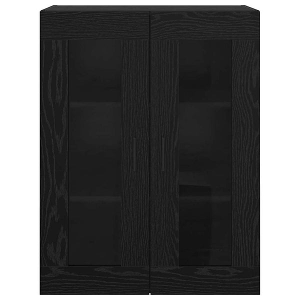 Musta tammi seinäkaappi Tetilia 69.5x34x90cm (puinen)