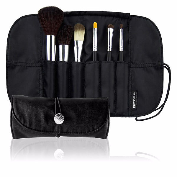 Professional estuche-manta meikkisiveltimillä 6 kpl