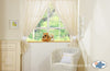 Verhot Lastenhuoneeseen - Teddy Bear With Heart Lilac
