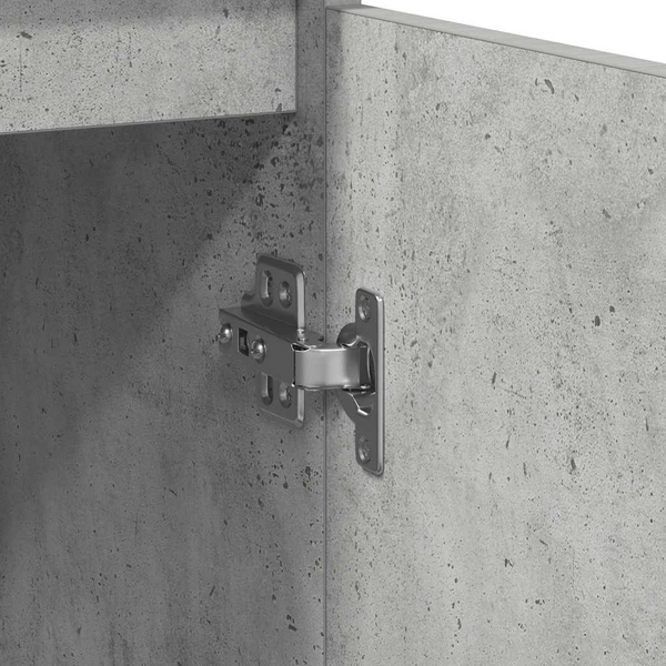 Betoninharmaa senkki Aristach 29,5x34x76cm (puinen)