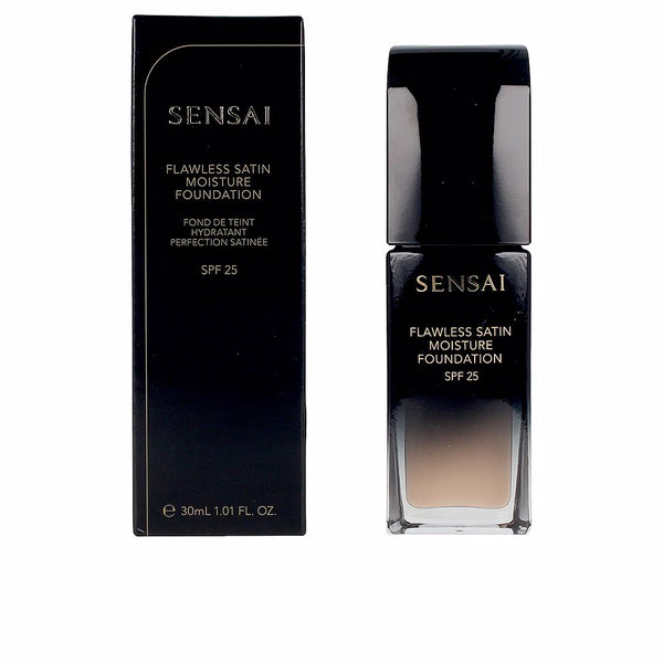 Sensai flawless satin foundation spf25 #202-ochre beige 30 ml - SENSAI