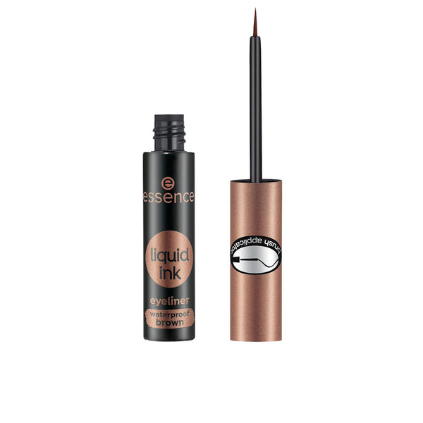 Liquid ink eyeliner waterproof #02-ruskea 3 ml - ESSENCE