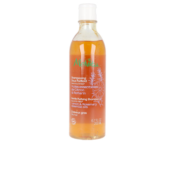 Hellävarainen puhdistava shampoo rasvoittuville hiuksille 200 ml - MELVITA