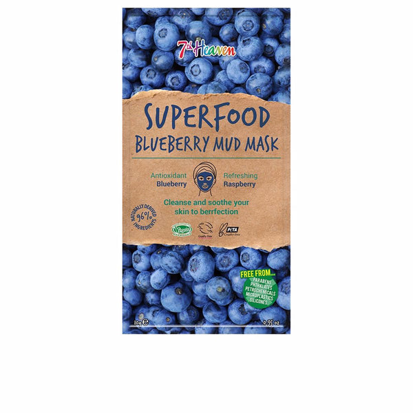 Superfood sinimarja-mutanaamio 10 gr - 7TH HEAVEN
