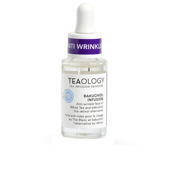 Bakuchiol white tea infusion ikääntymistä vastaan kasvoöljy 15 ml - TEAOLOGY