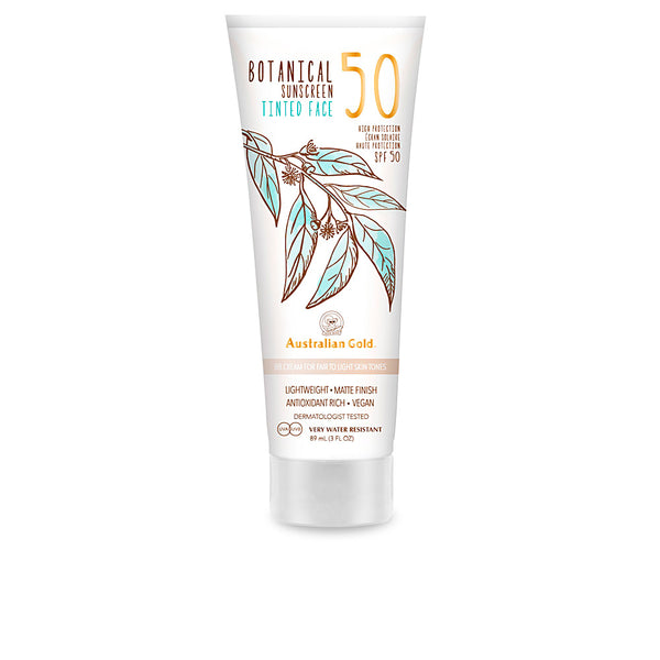Botanical spf50 sävytetty kasvovoide #fair-light - AUSTRALIAN GOLD