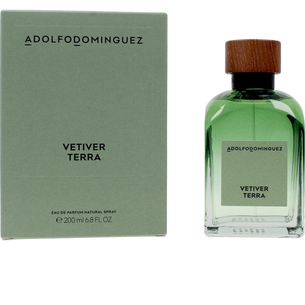 Vetiver terra eau de parfum -suihke 200 ml - ADOLFO DOMINGUEZ