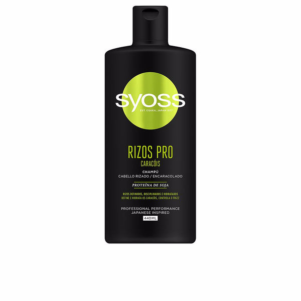 Rizos pro shampoo hiuksille laineet tai kiharat 440 ml - SYOSS
