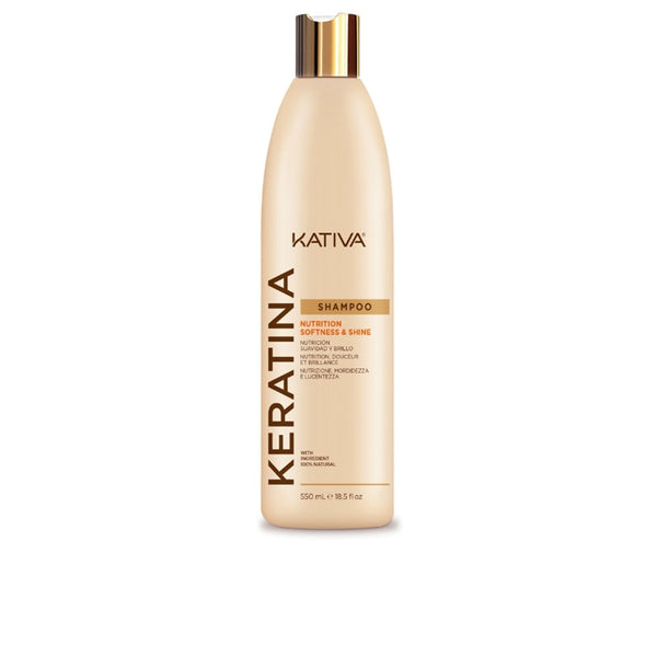 Keratin shampoo 550 ml - KATIVA
