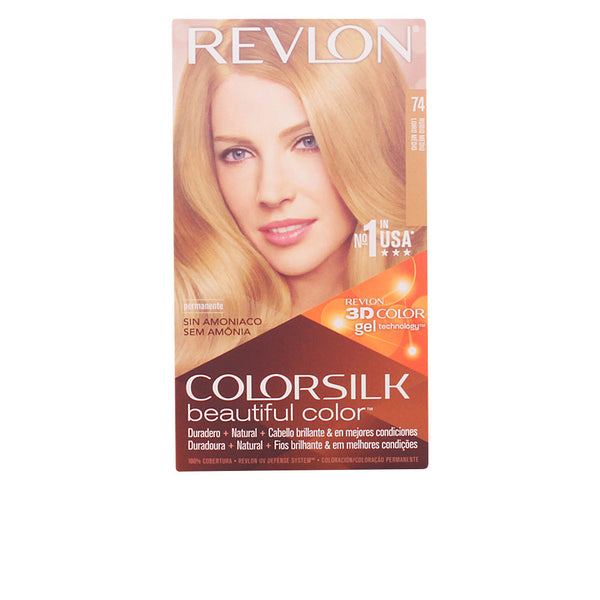 Colorsilk väriaine #74-keskiruskea 1 kpl - REVLON MASS MARKET