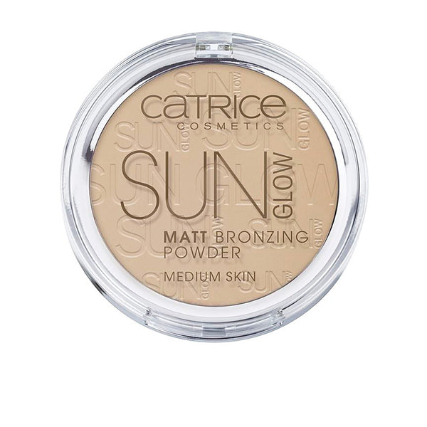Sun glow matt puuteri #030-medium bronze - CATRICE