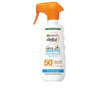 Kids sensitive advanced suojaava suihke spf50+ 270 ml - GARNIER