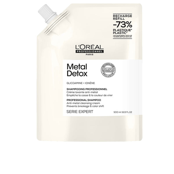 Metal Detox Shampoo For Damaged Hair Refill 500 Ml