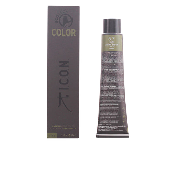 Ecotech color natural color #5.7 vaalea violetti ruskea - I.C.O.N.