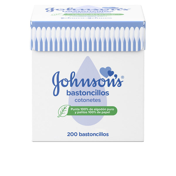 Baby puuvillapuikot x 200 kpl - JOHNSON'S