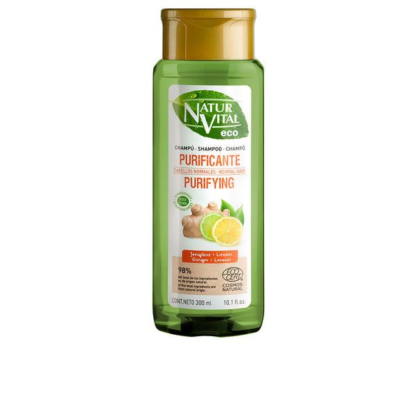 Eco purifying inkivääri ja sitruuna shampoo 300 ml - NATUR VITAL