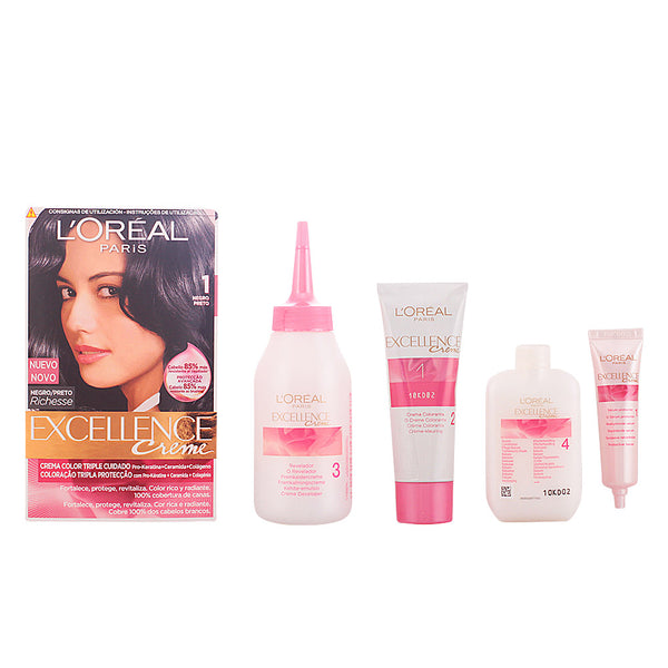 Excellence creme-väri #1-musta 192 ml - L'ORÉAL PARIS