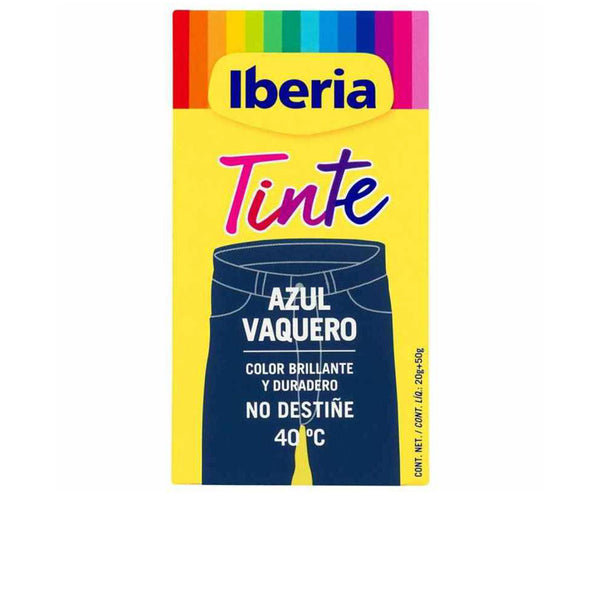 Iberia clothing dye väripysyvä 40º #blue jean 70 gr - IBERIA