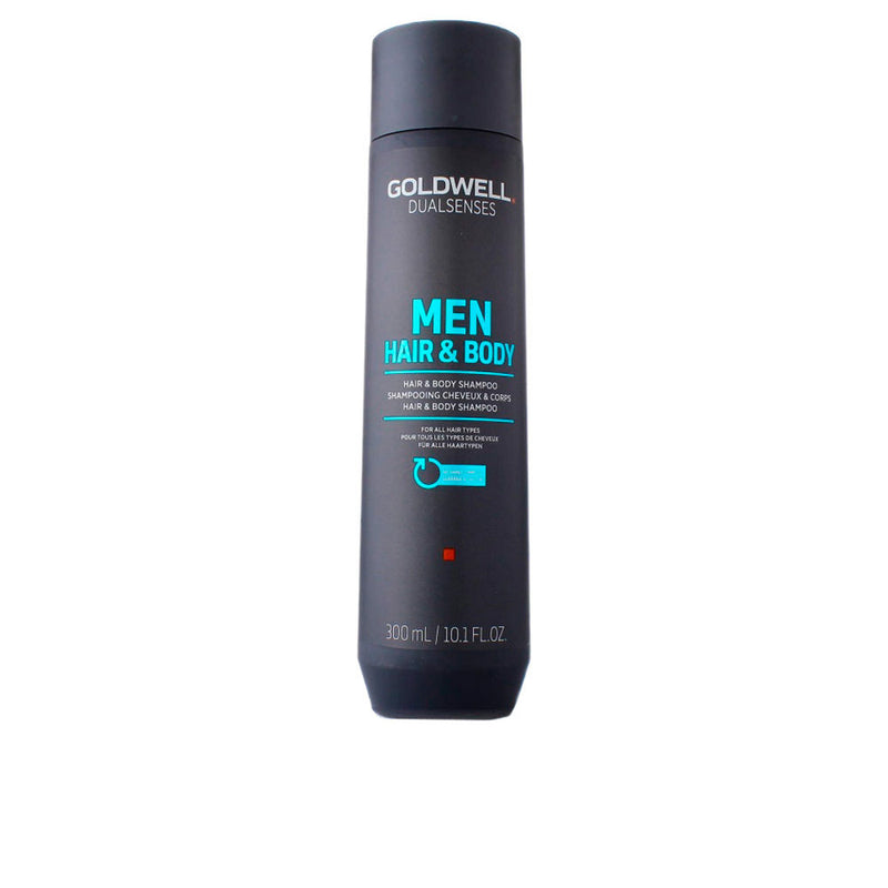 Dualsenses men hiukset & vartalo shampoo 300 ml - GOLDWELL