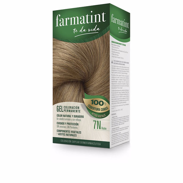 Farmatint gel kestävä värjäys #7n-blondi 5 kpl - FARMATINT