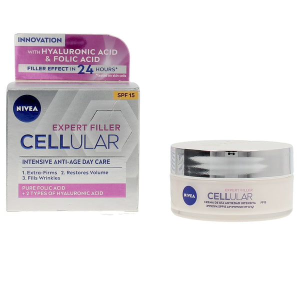 Cellular filler hyaluronic & folic päivävoide spf15 50 ml - NIVEA